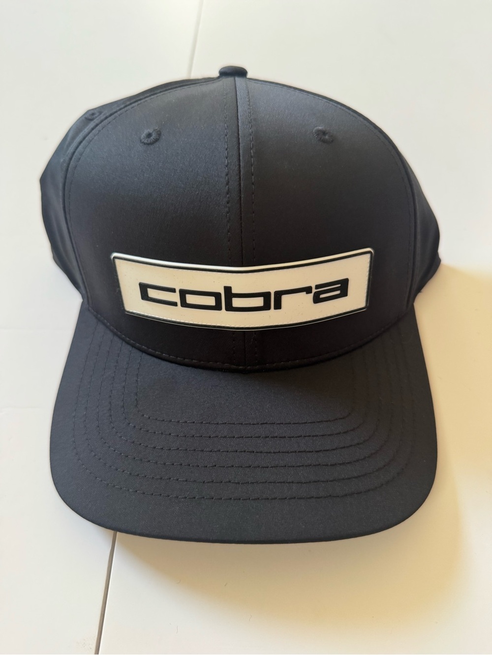 COBRA Tour Tech Cap black and white